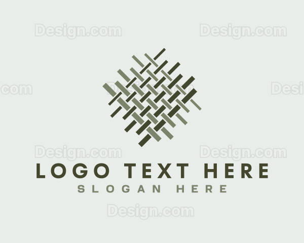 Woven Textile Pattern Logo