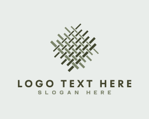 Woven Textile Pattern logo