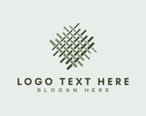 Woven Textile Pattern Logo