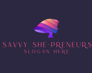 Pretty Hair Salon logo design