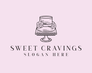 Wedding Cake Bakery logo design