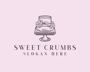 Wedding Cake Bakery logo design