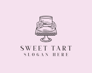 Wedding Cake Bakery logo design