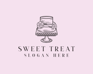 Wedding Cake Bakery logo design