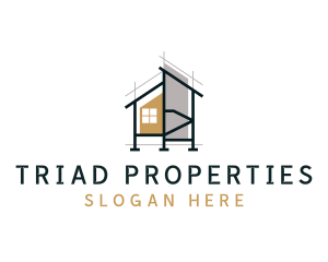 House Architecture Property logo design