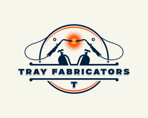 Fabrication Welder Metalwork  logo design