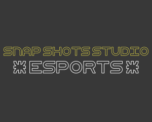 Electronic Sports Font logo