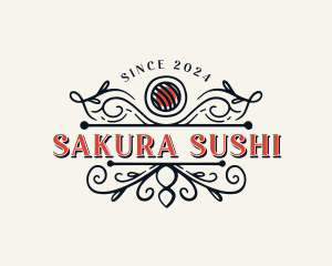 Sushi Bistro Restaurant logo design