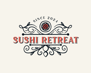 Sushi Bistro Restaurant logo design