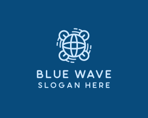 Blue Global Drone logo