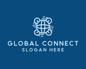Blue Global Drone logo