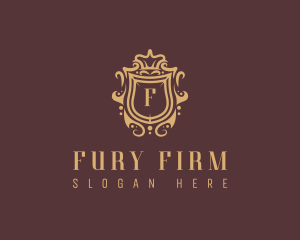 Ornamental Shield Firm logo design