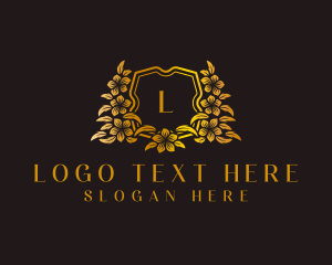 Deluxe Floral Wreath logo