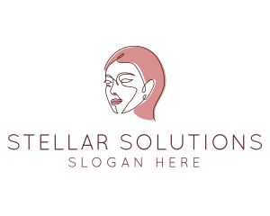 Beautiful Girl Cosmetics logo design