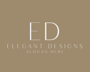 Elegant Lifestyle Hotel logo design