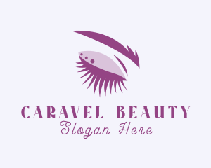 Beauty Woman Eyebrow  logo design