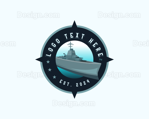 Military Navy Ship Logo