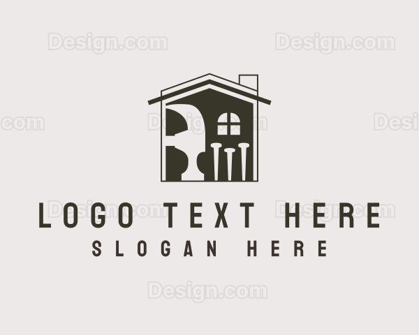 House Repair Construction Logo