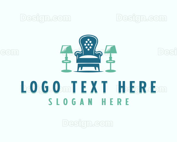 Home Decor Sofa Chair Logo