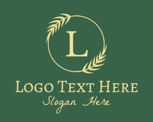 Nature - Elegant Natural Lettermark logo design