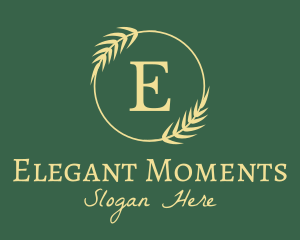 Elegant Natural Lettermark  logo design