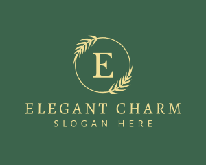 Elegant Natural Lettermark  logo design