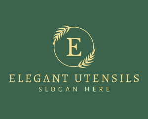 Elegant Natural Lettermark  logo design