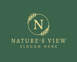 Elegant Natural Lettermark  logo design