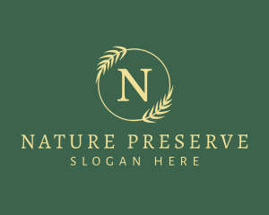 Elegant Natural Lettermark  logo design