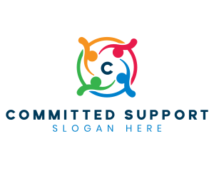 People Community Team logo design