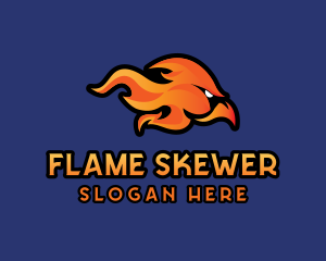 Flaming Bird Esports logo design