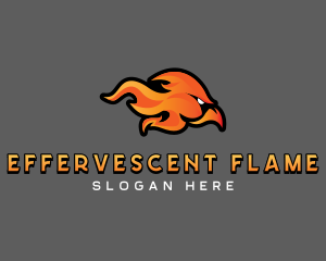 Flaming Bird Esports logo design