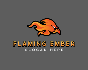 Flaming Bird Esports logo design