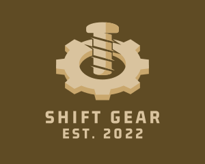 Industrial Bolt Gear logo design