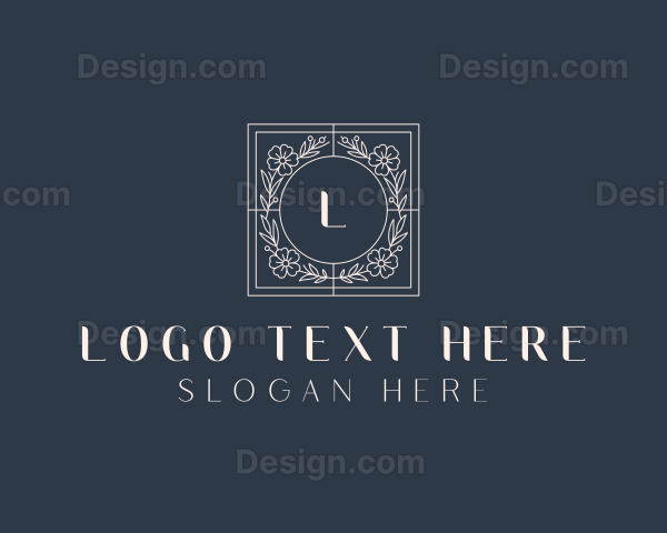 Elegant Beauty Floral Logo