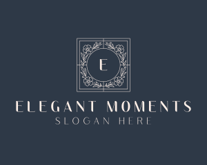 Elegant Beauty Floral logo design