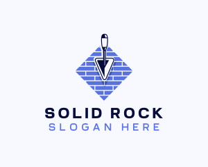 Brick Trowel Builder logo design