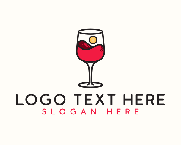 Cocktail-drink logo example 4