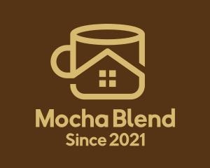 Yellow Home Mug logo design