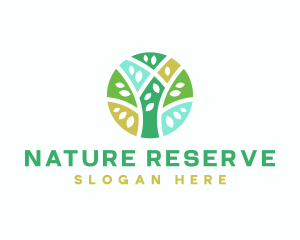 Tree Nature Spa logo design