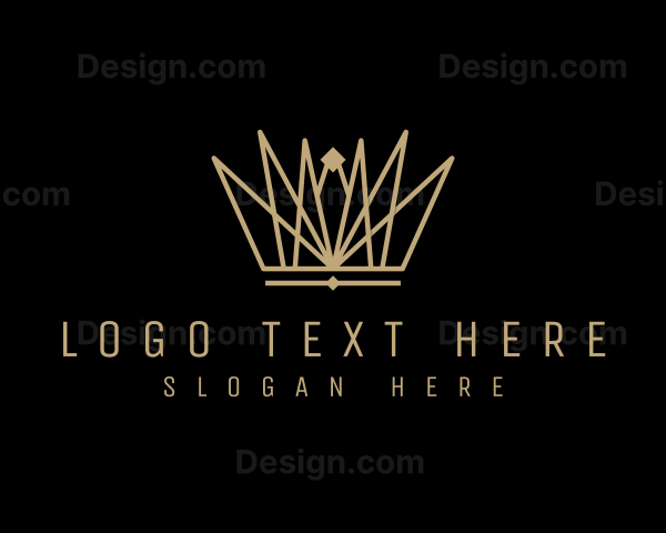 Luxury Pageant Crown Logo