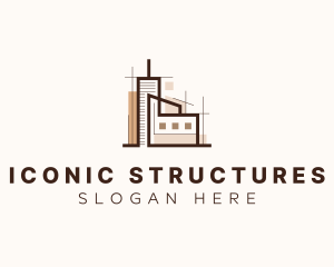 Property Building Structure logo design