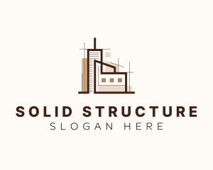 Property Building Structure logo design