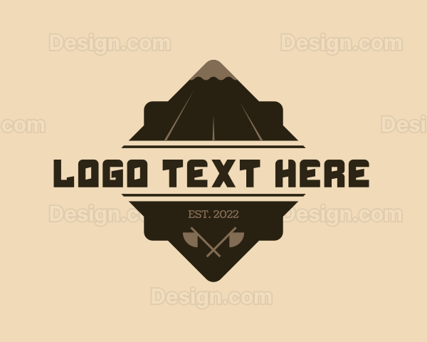 Outdoor Rough Mountain Logo