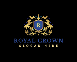 Royal Unicorn Sword Shield logo