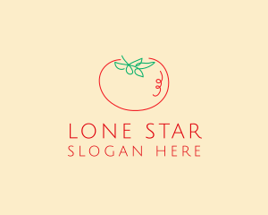 Fresh Red Tomato logo design