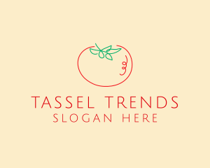 Fresh Red Tomato logo design