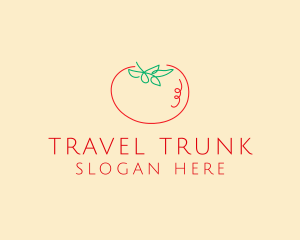 Fresh Red Tomato logo design