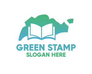 Green Singapore Book logo design