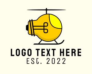 Light Bulb Helicopter  logo